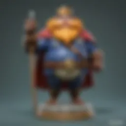 Majestic King Dee Dee Dee Amiibo Statue