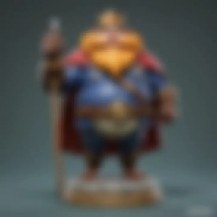 Majestic King Dee Dee Dee Amiibo Statue