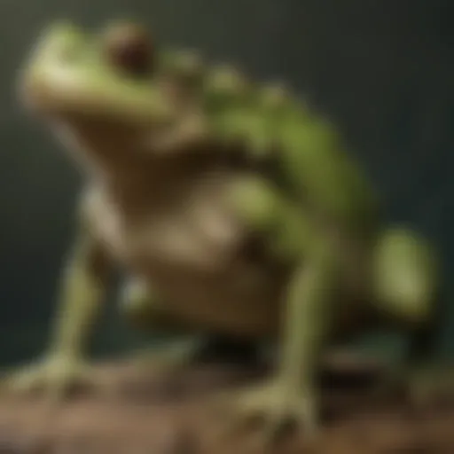 Mystical Great Frog in Zelda Games