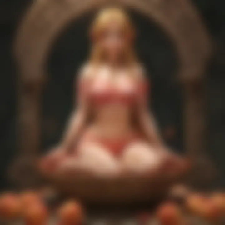 Mystical Peach Symbolism