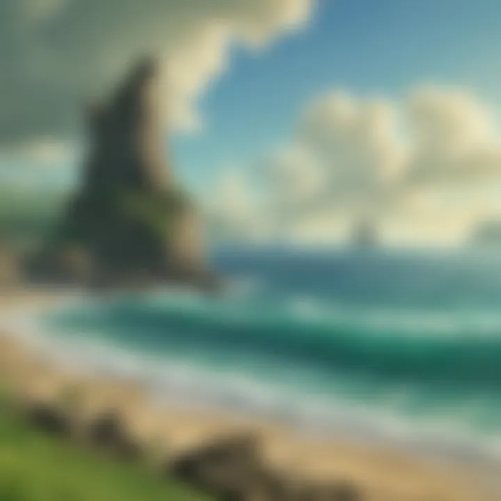 Mystical Wind Waker HD seascape