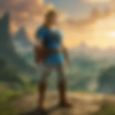 A captivating scene depicting players exploring Hyrule together in an online setting