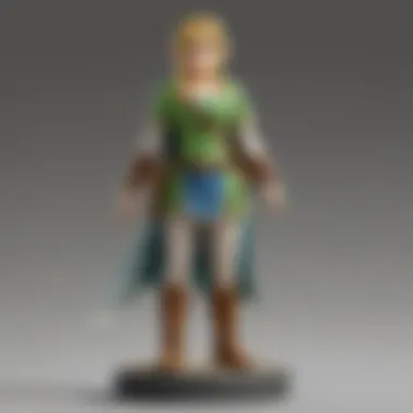 A person browsing through amiibo listings on an online marketplace