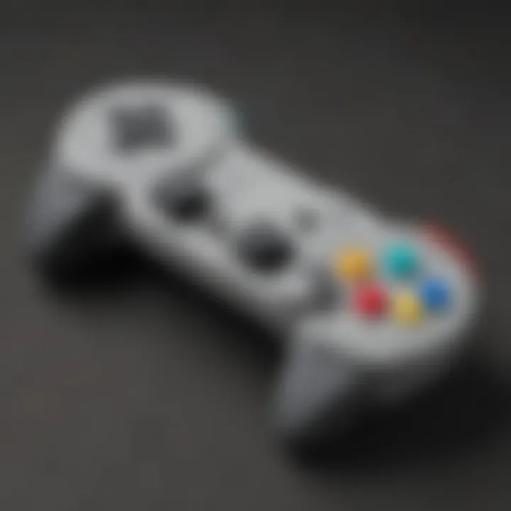 Side-by-side comparison of Nintendo Switch and GameCube controllers highlighting their features.