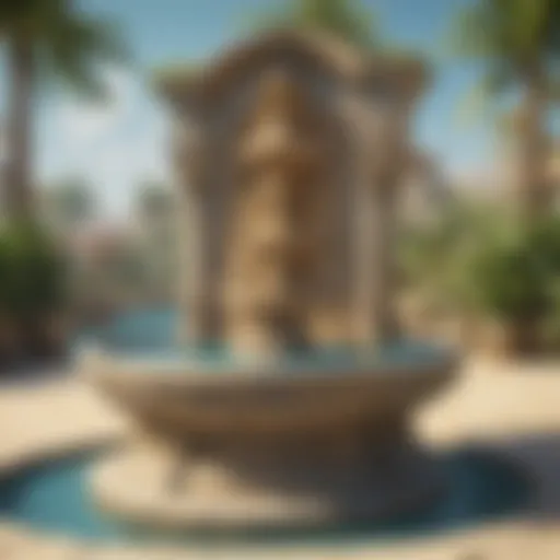 Elegant Oasis Water Fountain Part