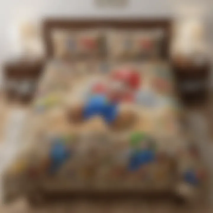 Premium Quality Mario Bed Sheets Material