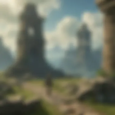 Ruins of Hyrule in Nintendo Switch Zelda Edition