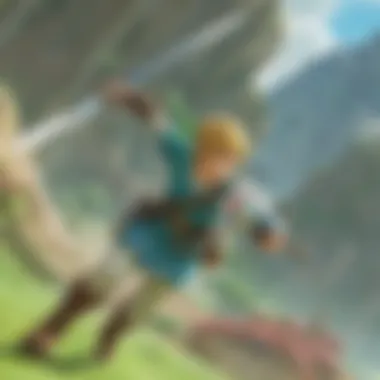 Dynamic combat scene from Skyward Sword