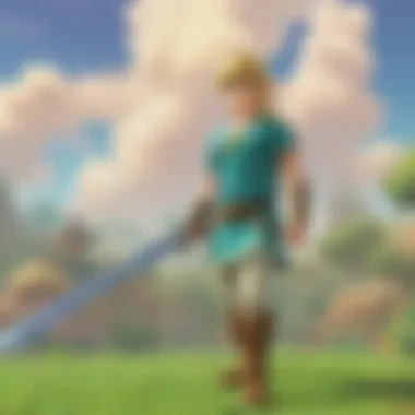 Skyward Sword gameplay showcasing enhanced graphics