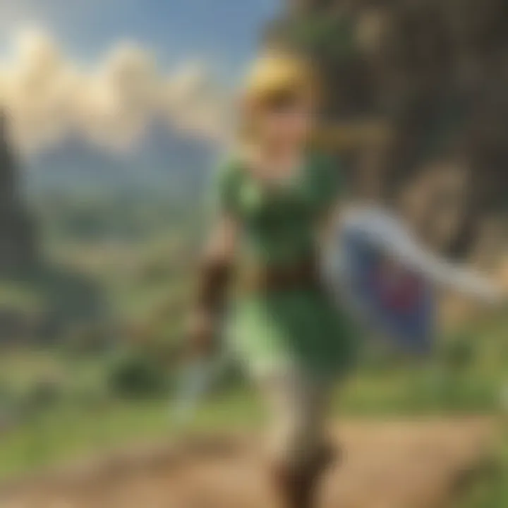 Artistic depiction of the evolution of gaming through the Smash Bros Pass