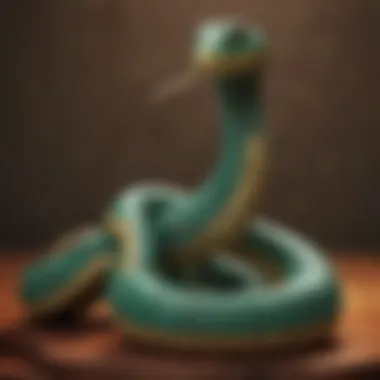 Enigmatic Snake Amiibo Design