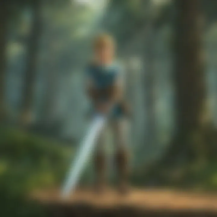 Sword of Destiny in the Forest