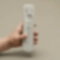 Wii Remote and console setup illustration