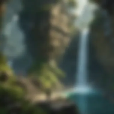 Ethereal Waterfall Puzzle