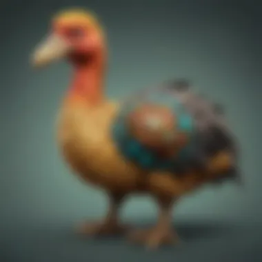 A scene from the Legend of Zelda game featuring the Dodo Jewel in action