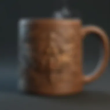 Artisan craftsmanship of the Zelda mug