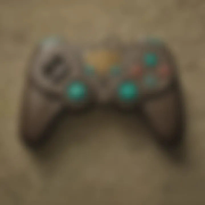 Player engagement with a Legend of Zelda game using a controller