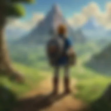 Exploring the Vast World of Hyrule A detailed map of Hyrule showcasing key locations