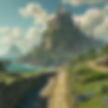 The diverse landscapes of Hyrule in Wind Waker