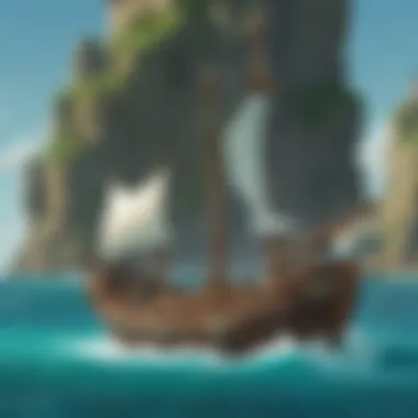 Exploration of Diverse Islands Concept art showcasing the diverse islands of the game