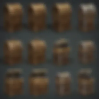 Evolution of the Prize Chest Designs Evolution of prize chest designs throughout Zelda games