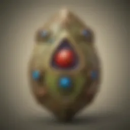 The iconic ocarina featured in The Legend of Zelda: Ocarina of Time.