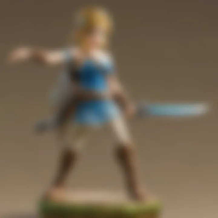 In-game interaction with Zelda amiibo