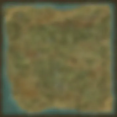 Intricate Map of Training Grounds An intricate map showcasing various training grounds across different Zelda titles.