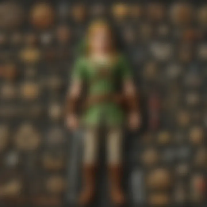 An overview of various collectibles in The Legend of Zelda