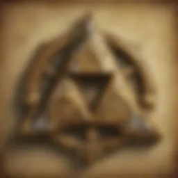 Mystical Triforce Symbol