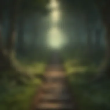 Mysterious Forest Pathway