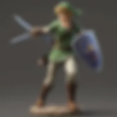 Twilight Princess Link in Smash Bros Action Twilight Princess Link in action during gameplay