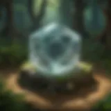 Mystical Diamond in the Forest