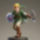 Link amiibo showcasing unique design elements