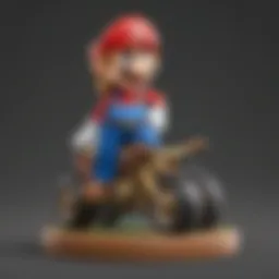 A collection of various Mario Kart Amiibo figures showcasing their unique designs.