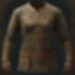 Concept art of Temple Spirit Wear showcasing its intricate design