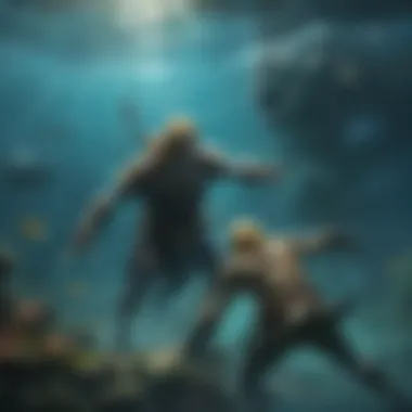 Thrilling Underwater Battle Scene in Ocean King 3 Plus