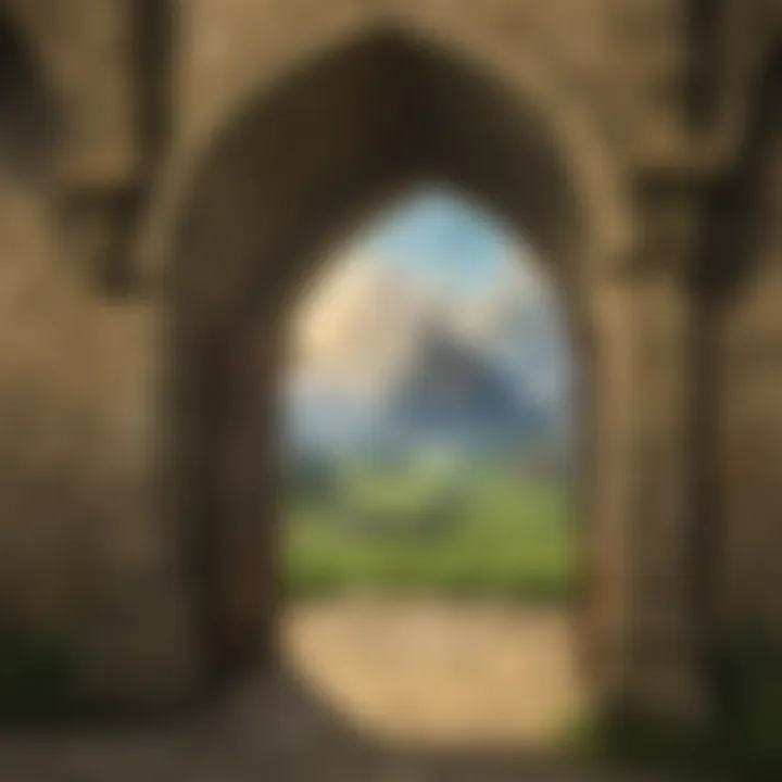 Hyrule Castle Photobooth Backdrop