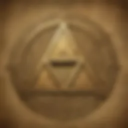 Enigmatic Triforce Symbol