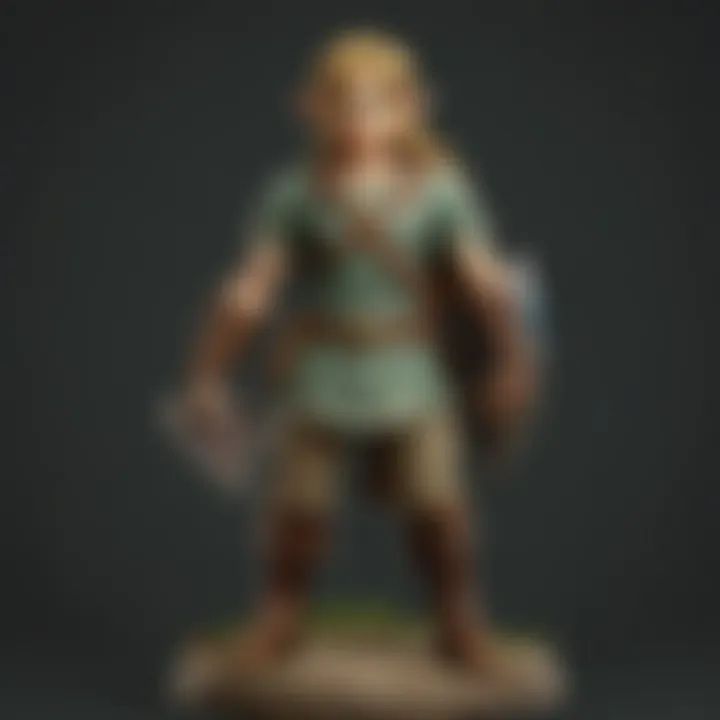 Collectible figurines reflecting personal player journeys