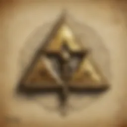 Mystical Triforce Symbol
