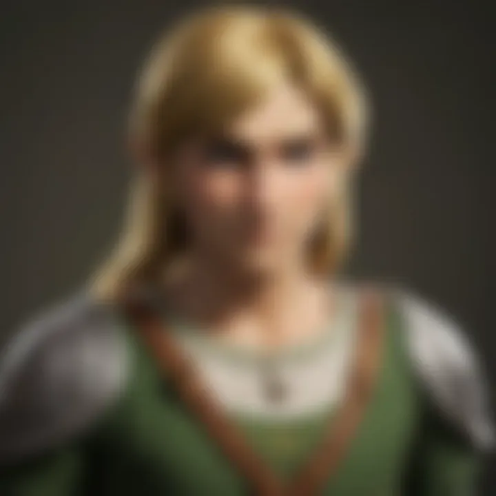 Mysterious Aura of Link's Hair