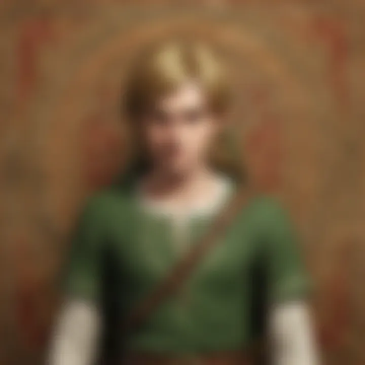 Symbolic Tapestry of Link's Hair