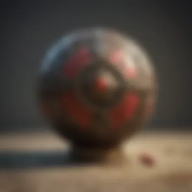 Intricate Patterns of the Ninja Ball