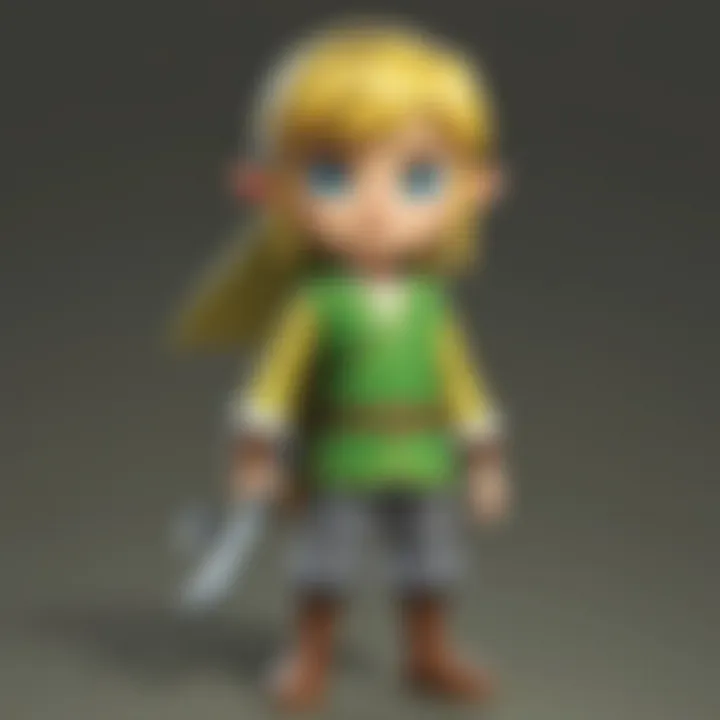 Enhanced Toon Link Character Design