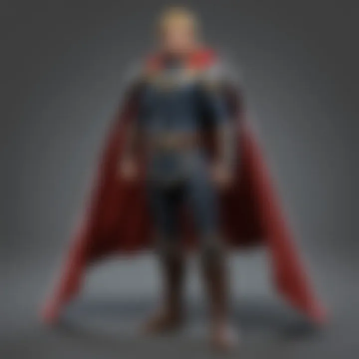 A visual representation of the Magic Cape's effects in a battle