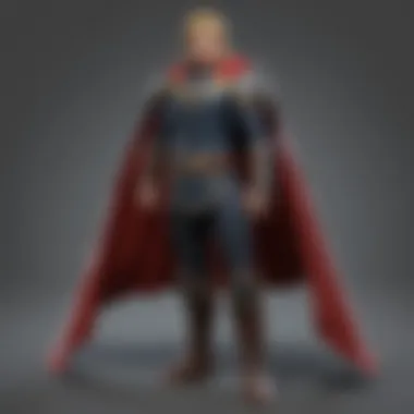 The Power of the Magic Cape in Combat A visual representation of the Magic Cape's effects in a battle