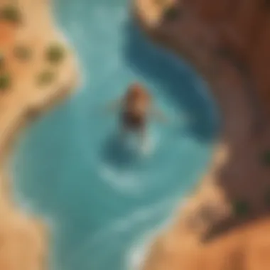 Perilous whirlpool in the Gerudo Desert