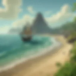 Artistic depiction of the Wind Waker's unique cel-shaded style