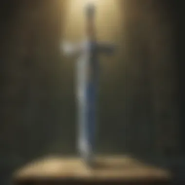 Artistic depiction of the Master Sword and its significance